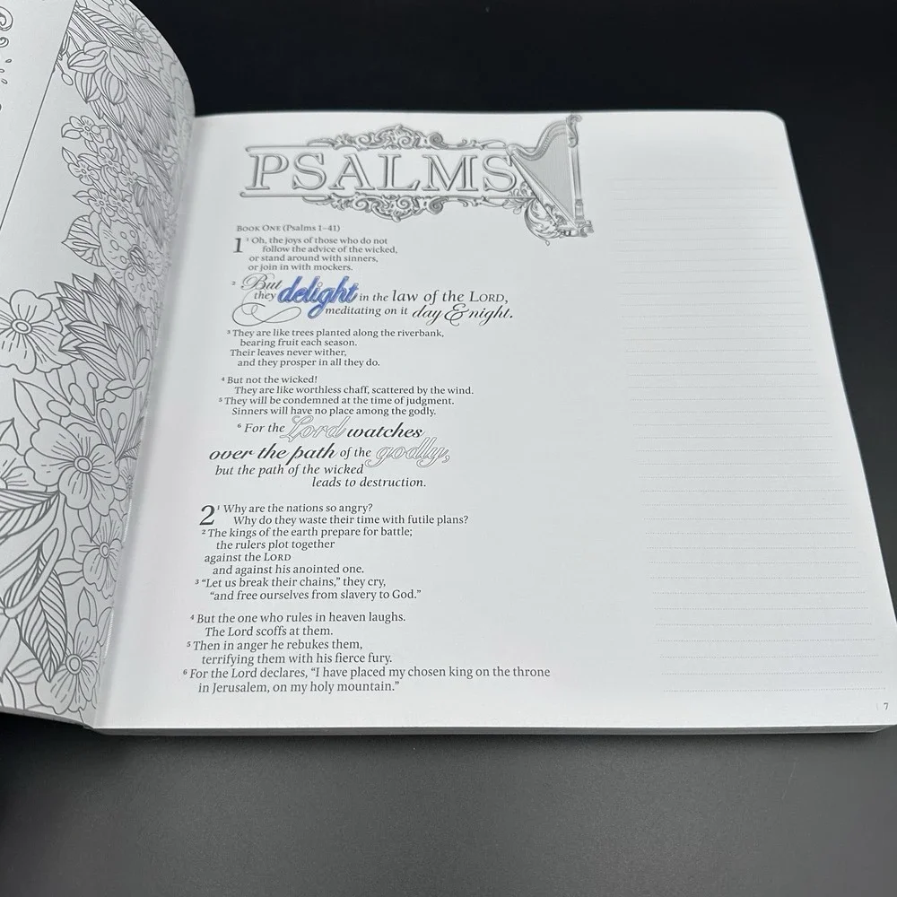 Inspire Psalms Color And Creative Journaling